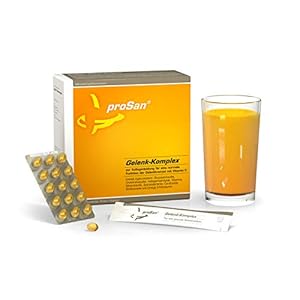 proSan Gelenk Komplex [30 Sticks + 30 Kapseln für 1 Monat] | Premium-Produkt für stark beanspruchte Gelenke. Enthält…