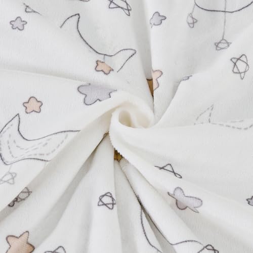 Image of CREVENT Minky Cute Toddler Blanket for Girls Boys - Soft Plush Kids Throw Blanket as Gift for Age 3+ - 40x60 Inches (Good Night)