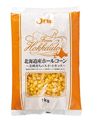 《冷凍》 ノースイ ジェフダ北海道産ホールコーン １ＫＧ 学校給食 業務用（Amazon）