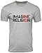 Imagine No Religion Atheist T-Shirt Free Thinker Tee