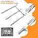 SafBbcue Weber Spirit e310 Flavorizer Bars for Weber Spirit 300 and GS4 Spirit II E310 Spirit E310 E/S315 E/S320 Grills with Front Control, 7636 Heat Plates (15.3