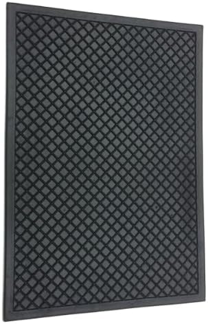 ACA Auto Rubber Car Mats Set of 4 - Size: 52cm x 37cm