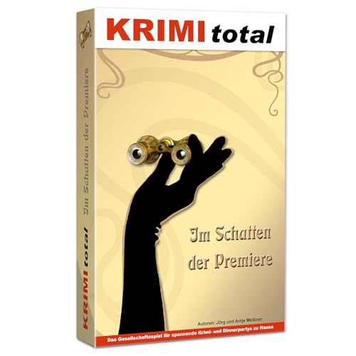 Krimi total ® Im Schatten der Premiere | Krimidinner für zu Hause | 8-9 Personen | Goldene 20er...