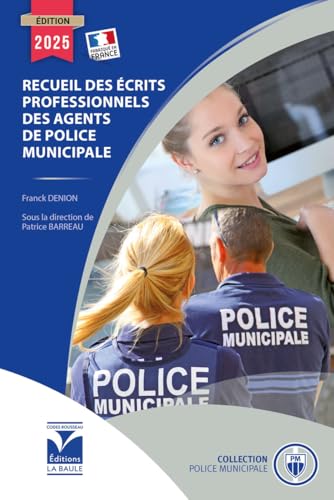 livre Recueil des écrits professionnels des agents de PM 2025