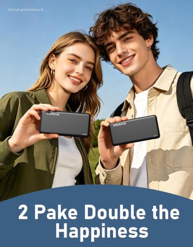 2-Pack Evopow 10000mAh Portable Charger Power Bank - image 4