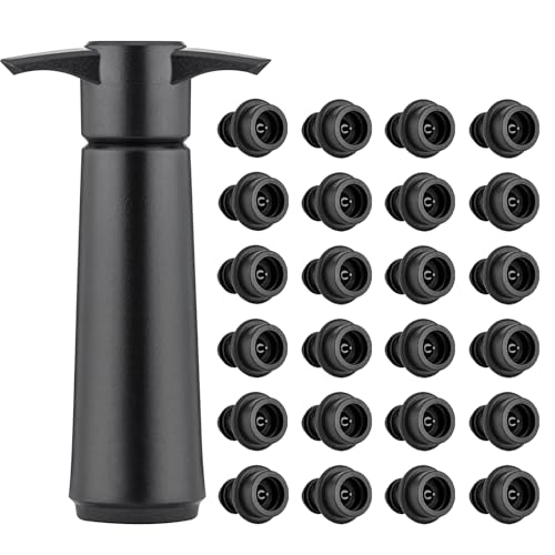 【Regalo Perfetto per Gli Amanti del Vino】--- Il nostro tappo sottovuoto per vino è la scelta ideale per qualsiasi amante del vino. Adatto per natale, compleanni, inaugurazioni di casa, matrimoni, anniversari. è un ottimo regalo per gli amanti del vino che desiderano migliorare la propria esperienza di consumo. (nota: Prima di aprire il tappo, la valvola di sfiato deve essere ruotata su un lato per far entrare l'aria prima dell'apertura.)