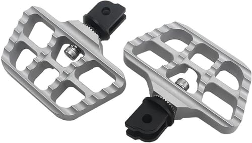 Repose-pieds moto pour America 1250 et 1250S, pédales moto noir et argent