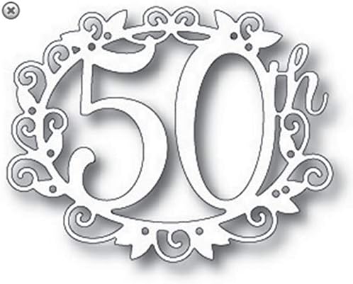 Tutti Designs 50th Anniversary Cutting Die TUTTI-310 Wedding Anniversary