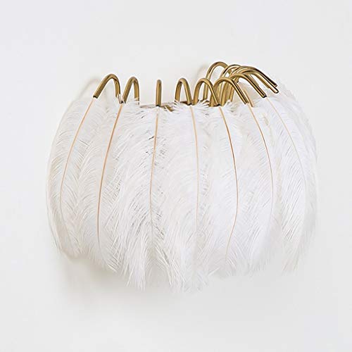 Applique Feather une touche de douceur blanche pour vos nuits gz