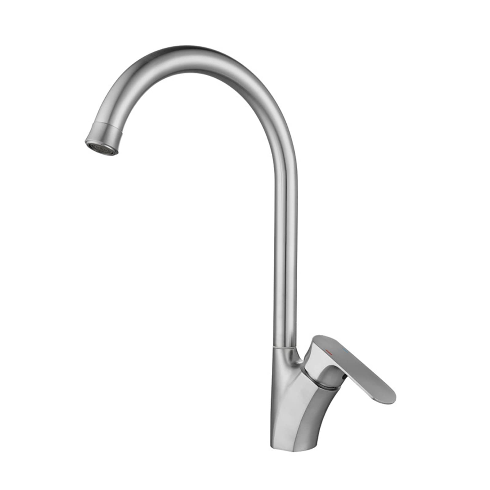 Mitigeur d'eau chaude et froide pour cuisine avec rotation fluide à 360°