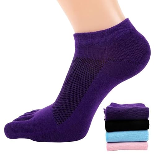 Knitido Dr. Foot® Silver Protect | Antimikrobielle Sneaker Zehensocken mit Silberfäden für Damen und Herren, gegen Schweiß und Fußpilz-Infektionen, Größe:39-42, Farbe:schwarz (101)