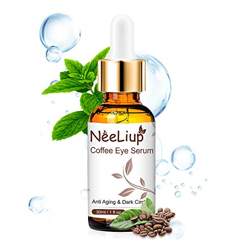 Preisvergleich Produktbild Augenserum mit Hyaluronsäure, Koffein, Aloe Augencreme Gegen Falten und Augenringe, Antialterung, Augentaschen, Feuchtigkeitscreme-Augenserum für Männer und Frauen