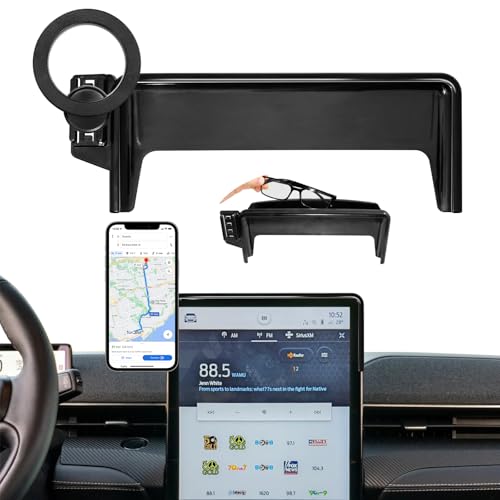 Magnetic Car Phone Holder for 2021-2026 Ford Mustang Mach-E Accessories