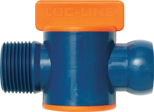 Loc-Line - 61516 Coolant Hose Component, Acetal Copolymer, Valve, 3/4