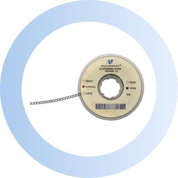Skyman Orthodontics Sky Elastic Chain Premium (Continuous, Grey) (B0CT8JB515) Amazon Price History, Amazon Price Tracker