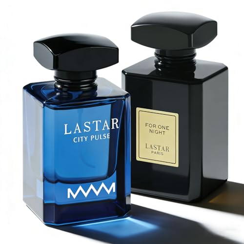 LASTAR 55 ml*2 eau de toilette fragancia, perfume para mujeres y hombres, duradero - encantador - tamaño de viaje, adecuado para Año Nuevo, Día de San Valentín, regalos de cumpleaños