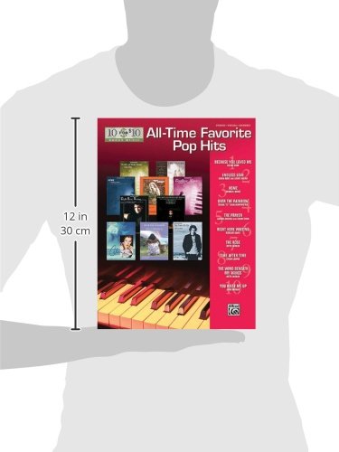 10 for 10 Sheet Music All-Time Favorite Pop Hits: Piano/Vocal/chords