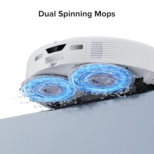 Image of roborock 4 Pack Microfiber Mop Cloths Qrevo Curv, Qrevo Curv S5X, Qrevo Edge Robot Vacuum, Mop Pad Replacement Accessories