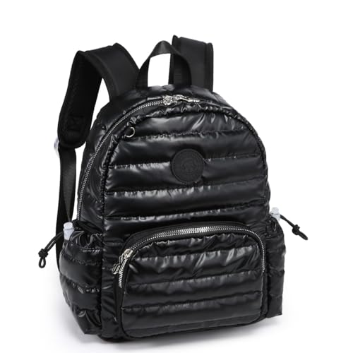 MINI Mochila Pequena Feminina Kika Costa PEQUENA Juvenil Casual (Preto)