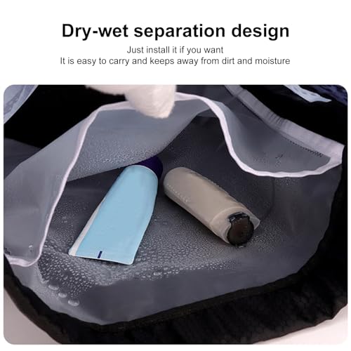 Gym Bag - Duffle Bag | Gyms Shoulder Bags | Portable Organizer | Spacious Shoe Compartment Workout Pouches | Carry-On Personal Item Sports Pouch For Swimming Basketball Tennis Hiking Camping2