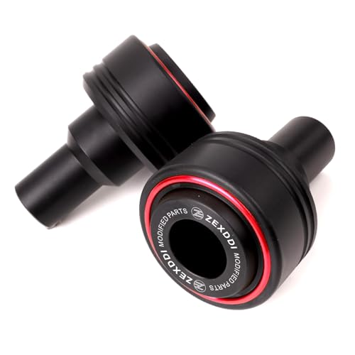 ZEXDDI Passend für Ka-wasaki Z650 RS Z 650 2023 Ninja 650 Ninja650 KRT Ninja 650L EX650 2017-2024 Motorrad Rahmenschieber Antikollision Fallschutz Crash z650rs (rot)