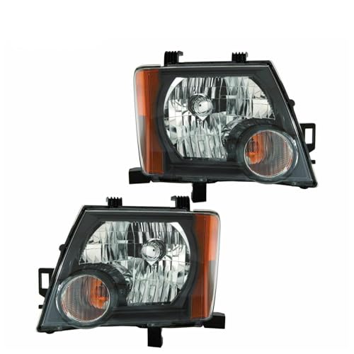 EFCUCLP 2pcs Headlight Factory Style Bulb Left Right Side Headlights Headlamps for Nissan for Xterra S/X 2009-2015 125-9389