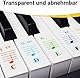 Farbige Klavieraufkleber, farbige Tastaturaufkleber, eine komplette Klaviermusikstunde mit Farbnote, Handbuch 1 und Handbuch 2 für Kinder und Anfangernd
