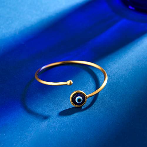 Image of Yellow Chimes Bracelet for Women and Girls | Evil Eye Nazariya Kada Bracelets for Women and Girls | Birthday Gift For girls and women Anniversary Gift for Wife