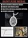 Seiyang Saint Jude Thaddeus Medal 925 Sterling Silver St Jude Pendant Necklace Patron Saint of Lost Causes Medallion Jewelry Religious Catholic Gift for Men Women