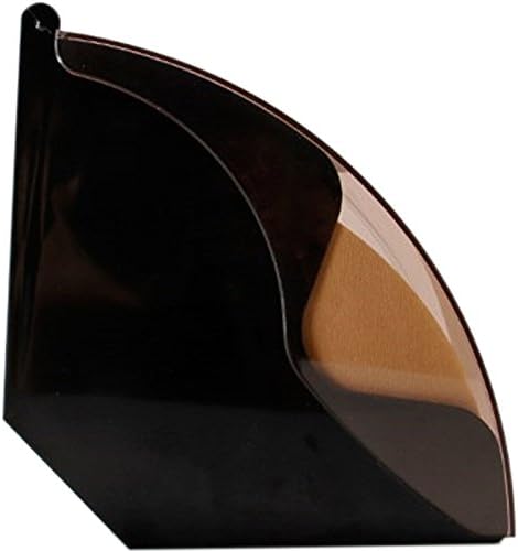 Miniatura 7 de WINGOFFLY - Soporte de papel de filtro de café con tapa, dispensador de filtros de café acrílicos, estante de almacenamiento