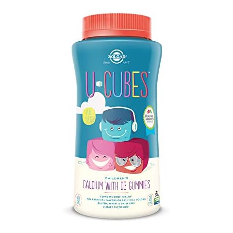 Solgar U-Cubes Children's Calcium with Vitamin D3 Gummies Cover
