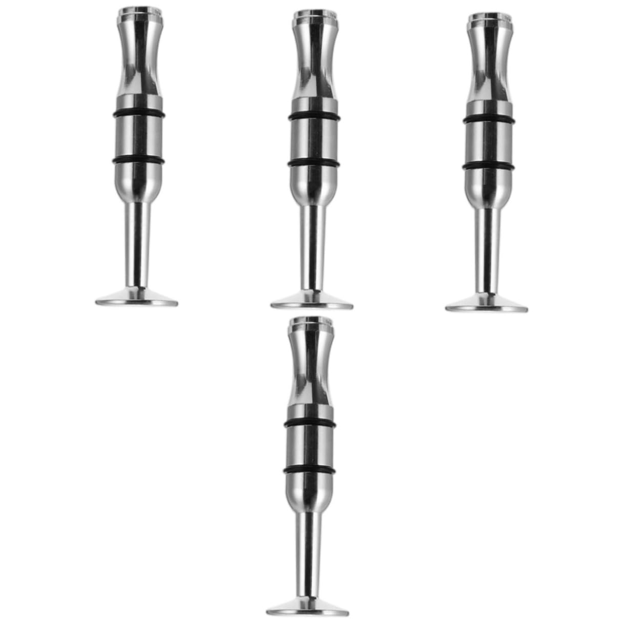TOYANDONA 4pezzi Esercitatore Per Bocca Per Strumenti Musicali Argento Utensile Per Pratica Tromba Trombone Sassofono e Clarinetto Di Forma e Labiale Compatto e Resistente