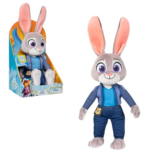 Disney’s Zootopia 2 14” Feature Plush Judy Hopps - 10+ Sounds and Phrases - Plush Toys for Kids and Preschoolers - Suitable for Ages 3 +