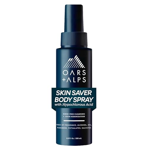 Oars + Alps Hypochlorous Acid Spray for Body, Skin Saver, 6.8oz