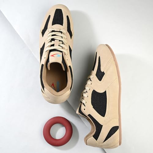 Image of Cruiser Sneaker for Men | Lightweight & Comfortable | Stylish Lace-Up Casual Footwear with Cushioned Insole | Perfect for Versatile Outfits (2646)
