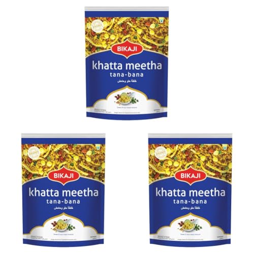 Image of Bikaji Tana Bana Khatta Meetha 1kg (Pack of 3)