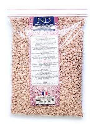 Cire à épiler perles roses Norma de Durville 1 kg