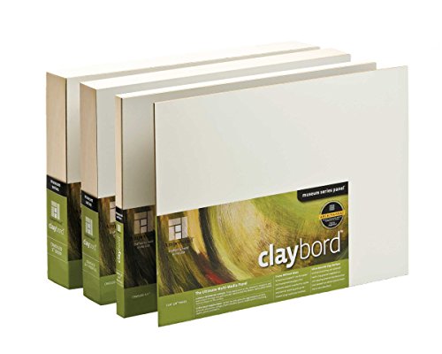 Ampersand Museum Series Claybord Panels For Paint And Ink, 1.5 Inch Depth Cradled, 30X30 Inch (Cbscg3030) #TOP12
