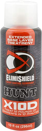 Elimishield HUNT X10D Scent-Eliminating Textile Treatment - Converts Regular Fabrics Into Scent-Control Garments