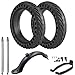 Jahubo 2 Ruedas Macizas para Patinete Eléctrico Rueda de 8.5 Pulgadas, Neumático de Repuesto para Patinetes Xiaomi M365,Kit Xiaomi M365,Cecotec Ruedas antipinchazos Antideslizante Accesorios Kit (2)