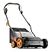 VonHaus Lawn Scarifier/Aerator/Rake Electric 1600W – for Dethatching/Raking Grass of Thatch, Moss, Dead Leaves and Aerates Soil – 45L Collection Box, 10m Cable, 6 Cutting Heights, 37cm Working Width