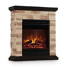 Comfortable: electric fires flame effect with realistic flame illusion | Powerful: 2 heating levels with up to 1800 watts | Safe: fireplace atmosphere without fire or smoke, fireplace electric REALISTIC: The elegant Klarstein Kaprun electric fireplac...