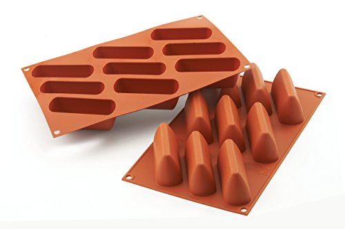 Silikomart Silicone Classic Collection Mold Shapes, Triangles