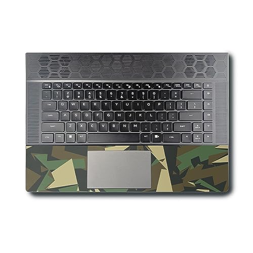 Image of MightySkins Skin Compatible with Alienware X16 R1 (2023) Full Wrap Kit - Polygonal Camo | Protective, Durable, and Unique Vinyl Decal wrap Cover | Easy to Apply & Change Styles | Made in The USA