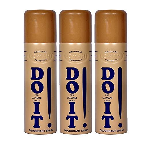 Lomani Do It Deodorant, 200 ml (Pack of 3)