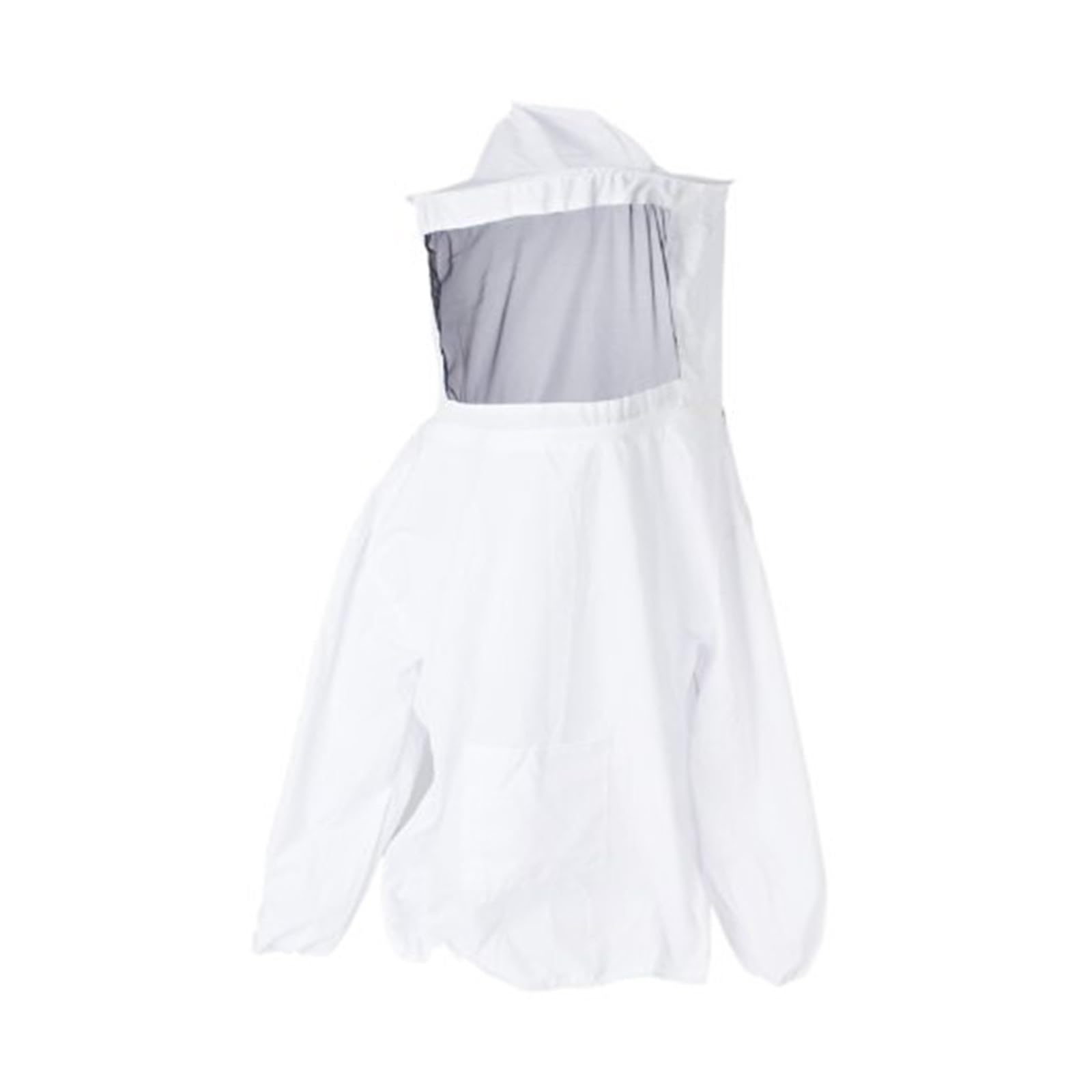 Professional Beekeeping Suit Coat Protective Suit Clothing Smock with Veil - Free Size