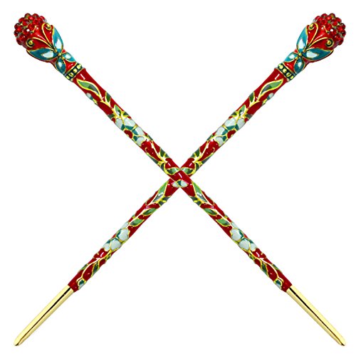 Fashion & Lifestyle 2 Count Hair Decor Chinese Traditional Style Hair Sticks Shawl