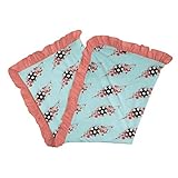 KicKee Pants Print Stroller Blanket with Ruffles, Supreme Softness for an Ultimate Baby Blanket, Comfortable Security Blanket (Summer Sky Soccer Splash - One Size)