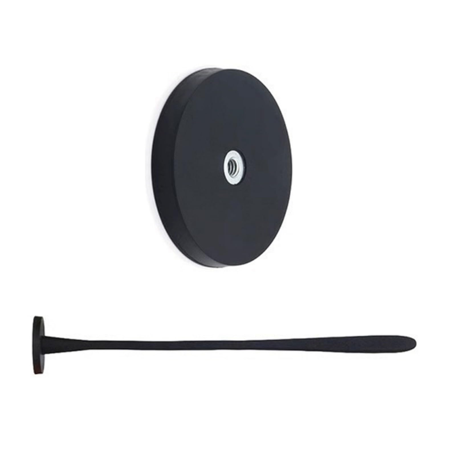 Kalttoy Black Washing Machine Door Bracket Washer Dryer Silicone Washer Door Suction Drying For Home Silicone Washing Machine Accessories