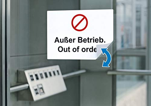 Herma Self Adhesive Removable Multi-Purpose Labels, 1 Label Per A4 Sheet, 100 Labels For Printers, (10315), White, 210 X 297 Mm #TOP2